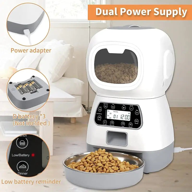 Pet Automatic Feeder with Fixed Point