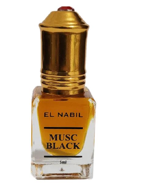 El Nabil Musc Black Parfum Öl mit Roll-On-Applikator 5 ml