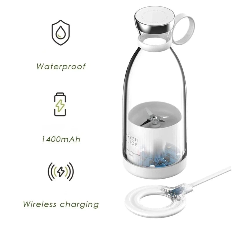 Juice Fresh™ - Portable Wireless Rechargeable Bottle