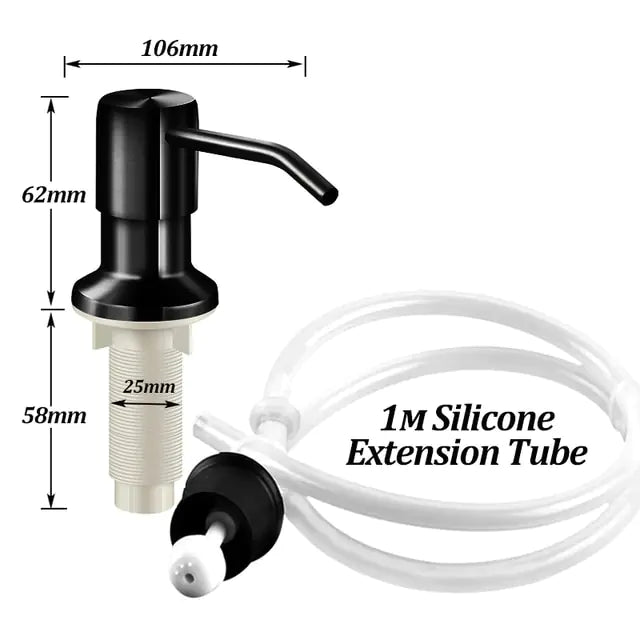 Stainless Steel Soap Dispenser Kit