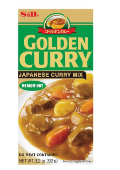 S &amp; B Golden CUrry Japanisches Curry mittelscharf