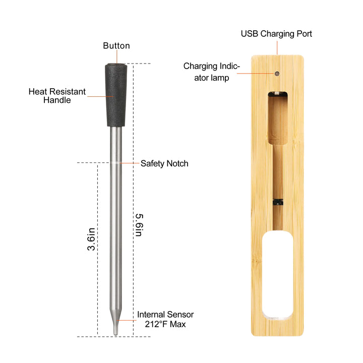 Kabelloses Küchenthermometer