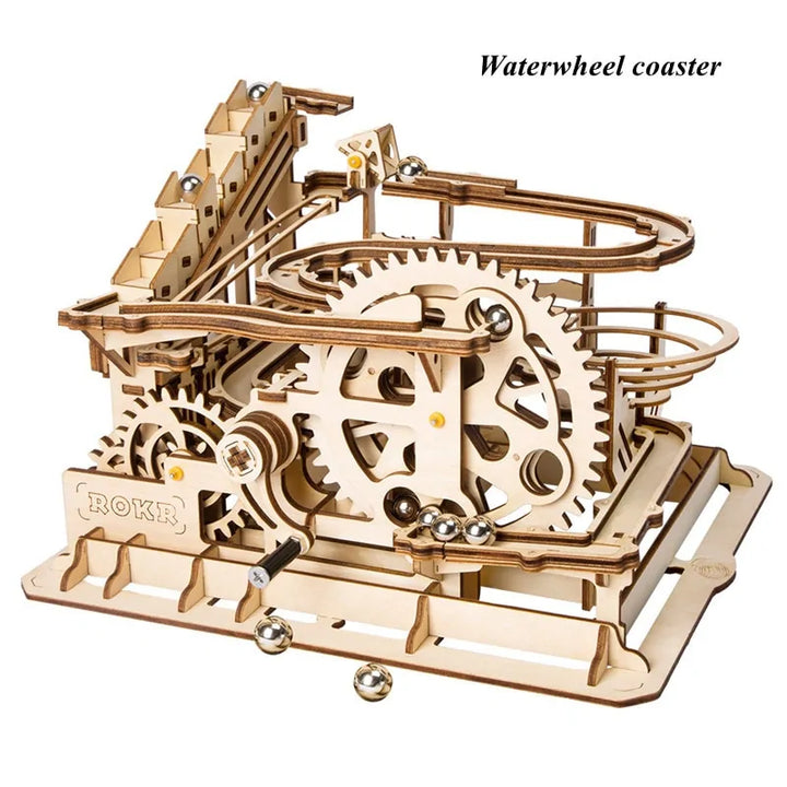 Marble Run DIY Wooden Waterwheel