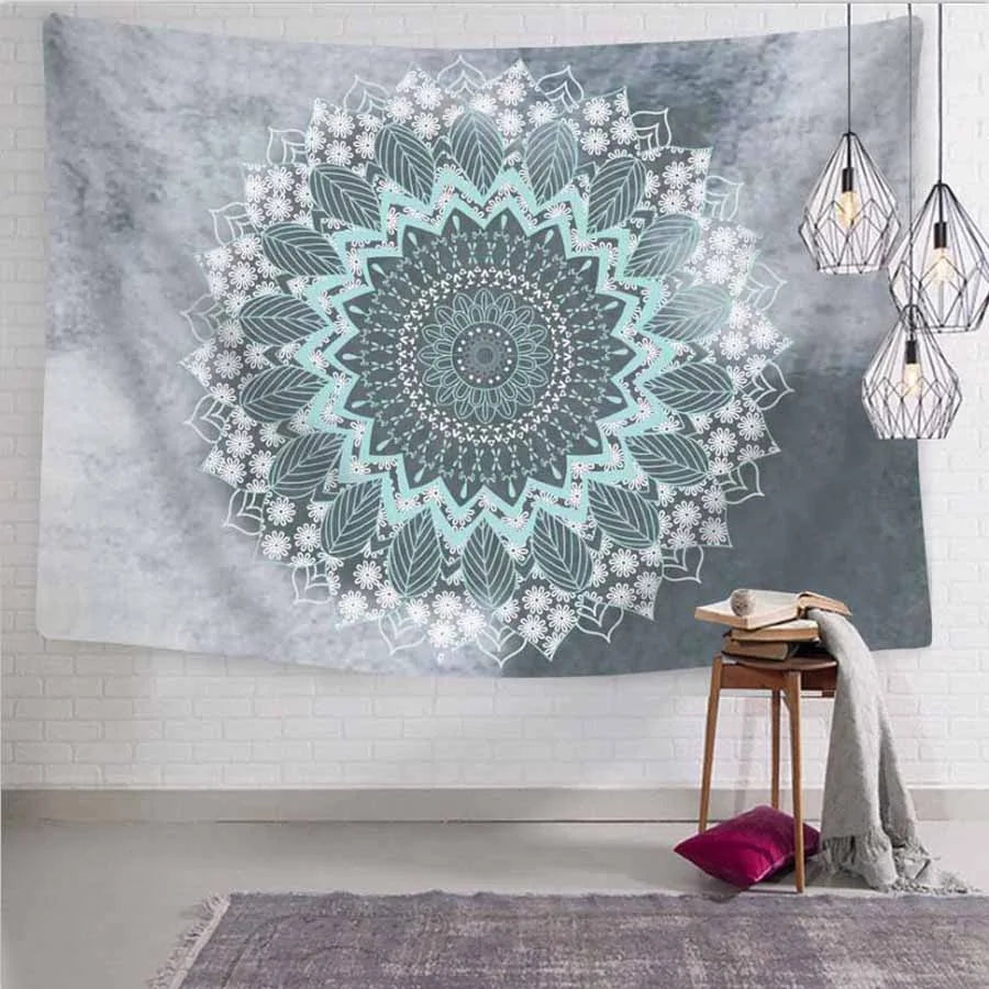 Indian Mandala Tapestry