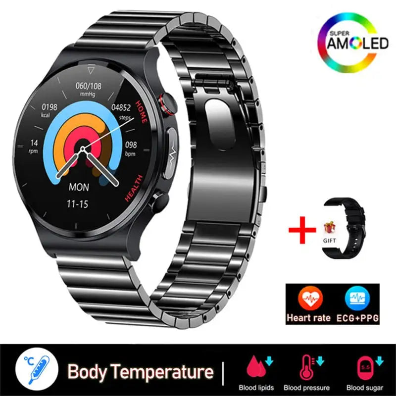 EKG + PPG Smart Watch für Herren