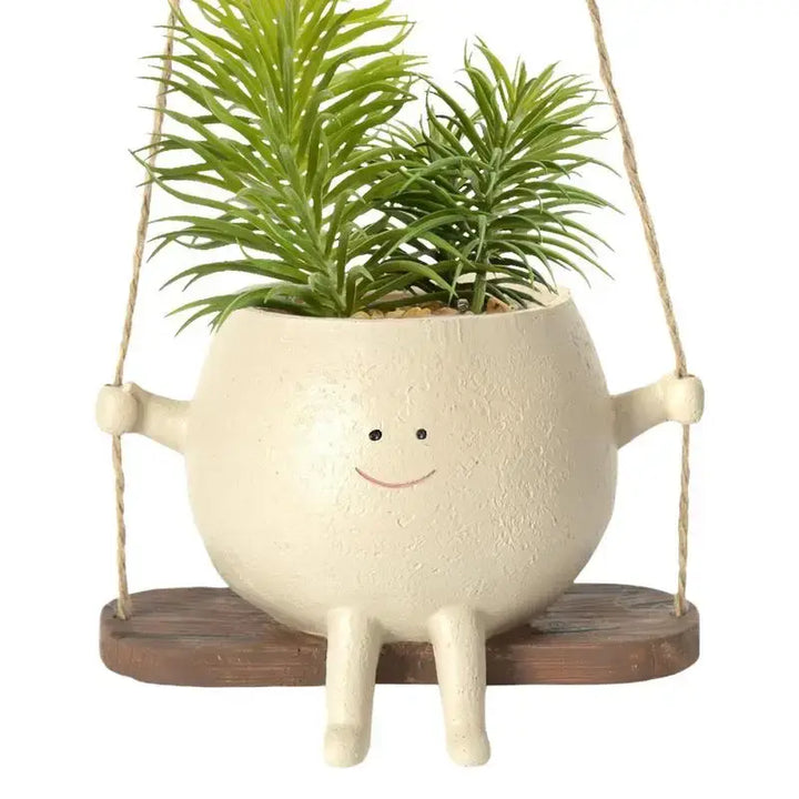 Swing Face Planter Pot