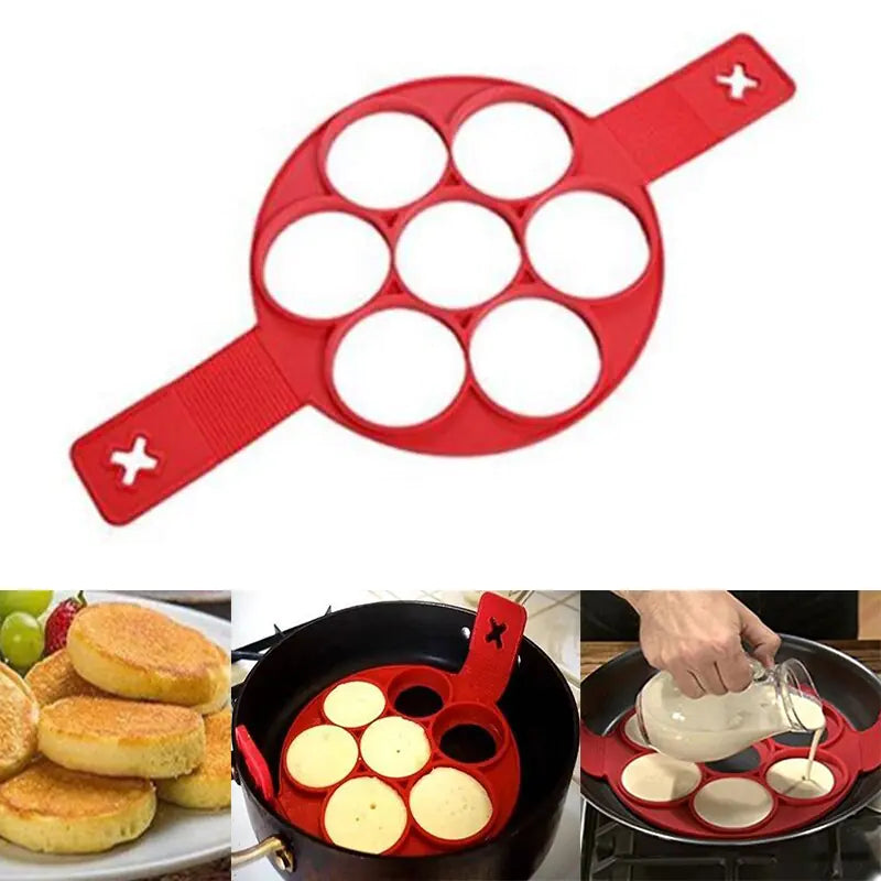 Silicone Pancake Maker Multiple Shapes