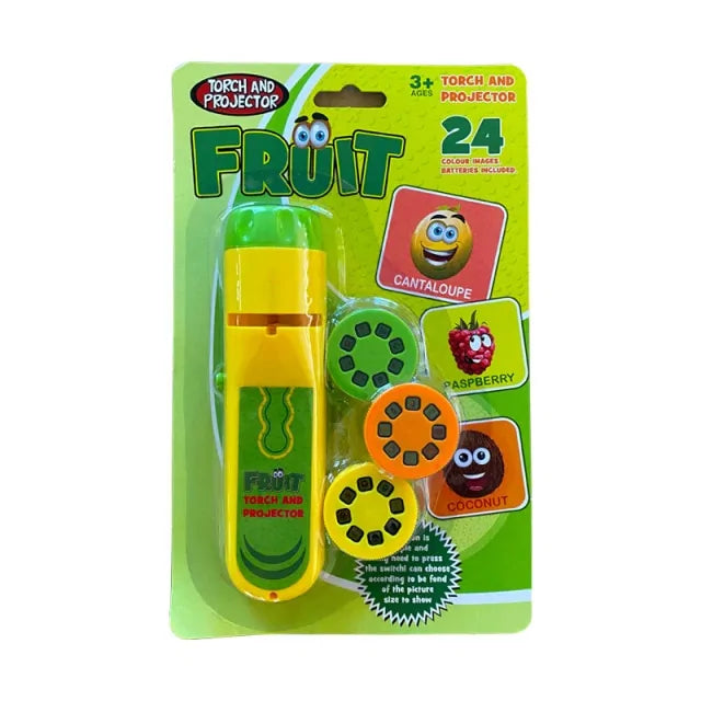 Cartoon Projection Flashlight For Kids