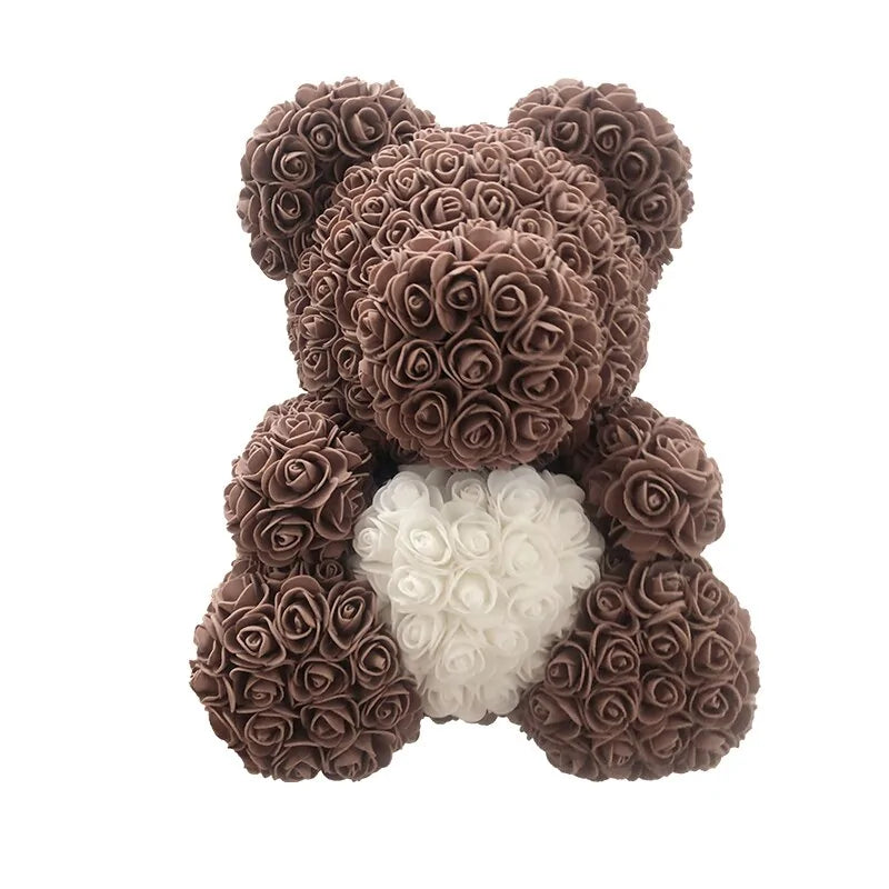 Flower Rose Teddy Bear