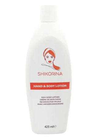 Shikorina Hand- und Körperlotion 425ml