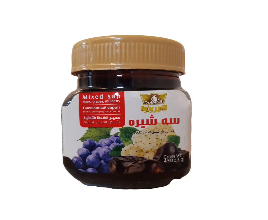 Shirreza Mixed Sap (Dates, Grapes, Mulbery) 450g