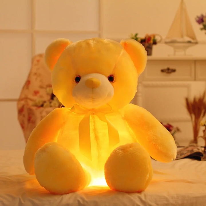 Leuchtender LED-Teddybär