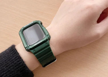 Uhrenarmband und -gehäuse für iWatch Serie 7 6 SE 5