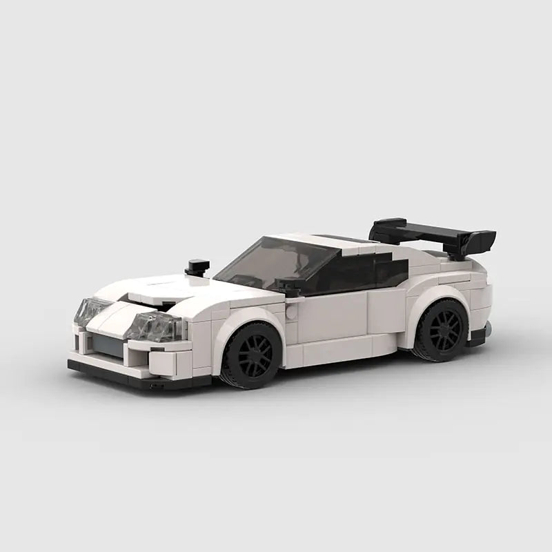 Classic F1 Sports Car Building Brick