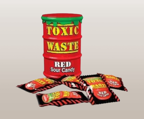 Toxic Waste | Red Sour Candy