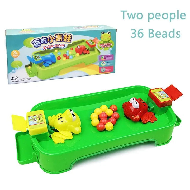 Funny Frog Eating Beans Board Game: Interactive Family and Educational Toy for Kids