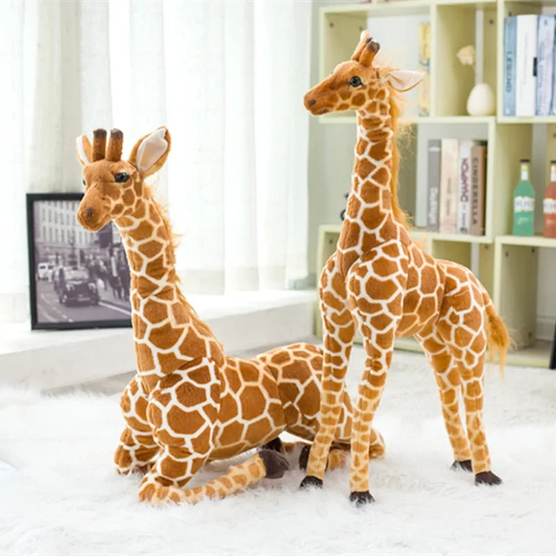 Huge Realistic Giraffe Plush Toy