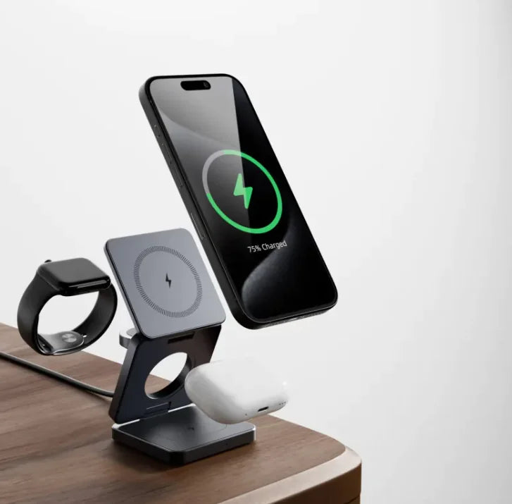 Multi-Device Foldable Charging Dock