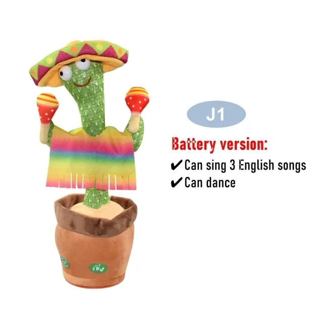 Dancing Cactus Electronic Plush Toys