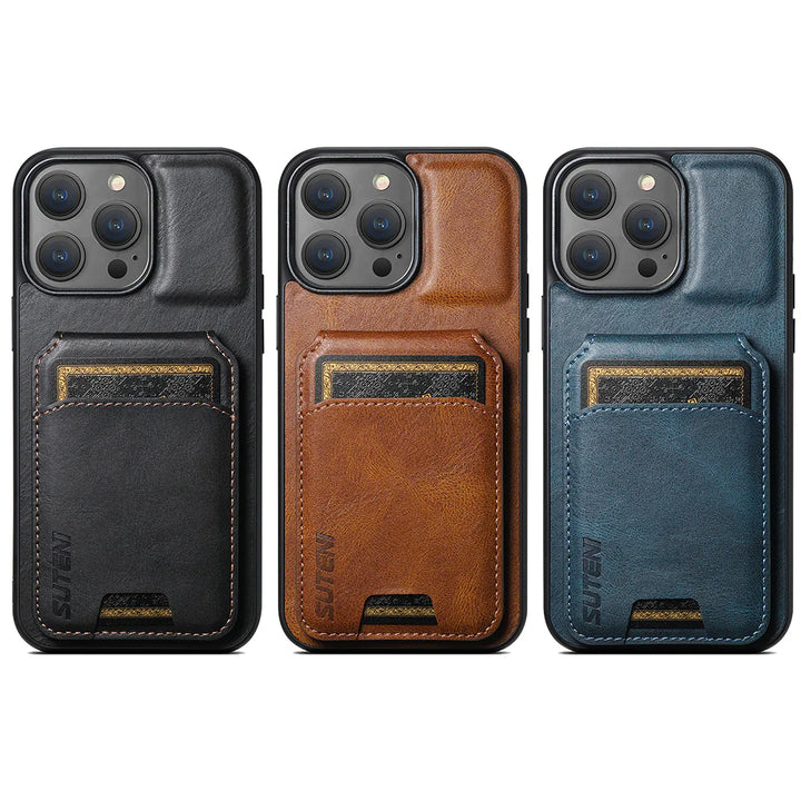 CardGuard Leather Phone Case