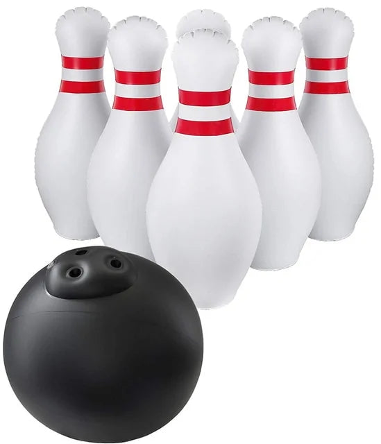 Riesiges aufblasbares Bowling-Set für Kinder