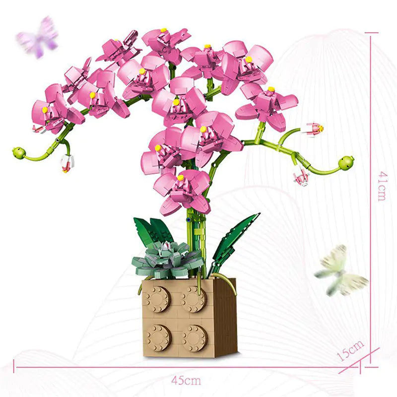 Orchid Building Block Bouquet