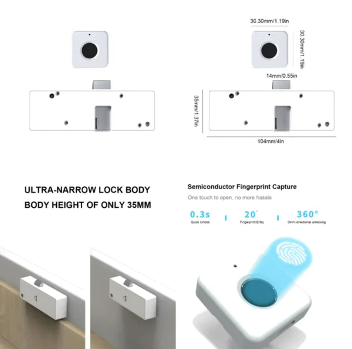 Smart Keyless Entry Door Lock