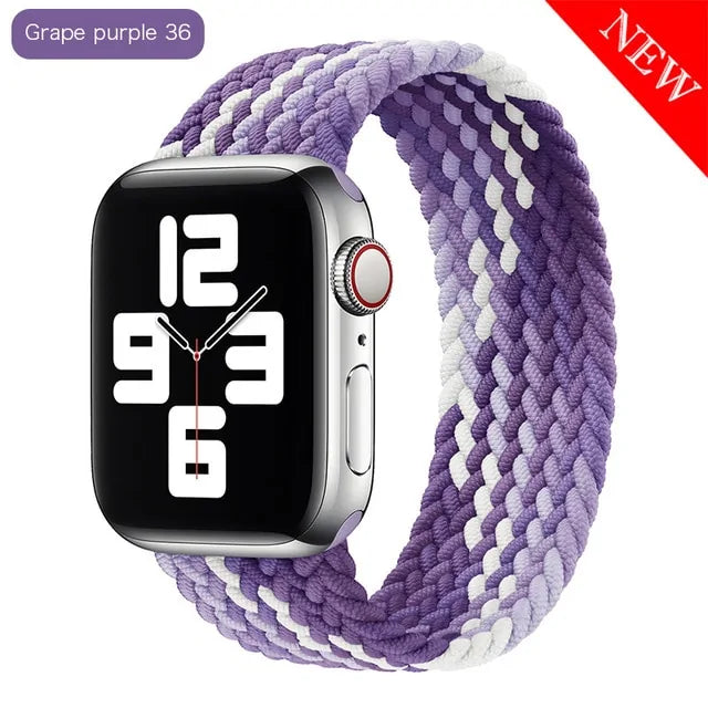 Geflochtenes Loop-Uhrenarmband