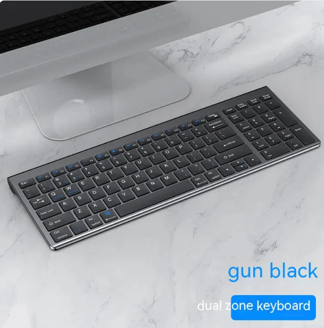 Bluetooth Dual-Mode Rechargeable Keyboard & Mouse Set