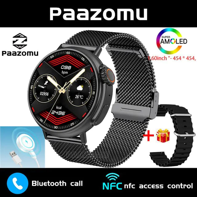 AMOLED 1,6 Zoll Smart Watch