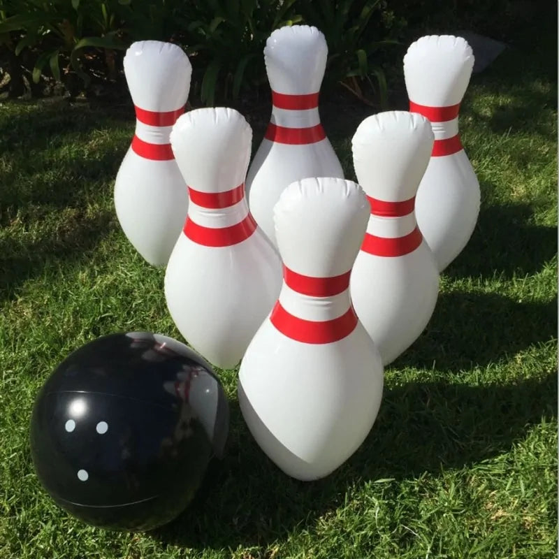 Riesiges aufblasbares Bowling-Set für Kinder