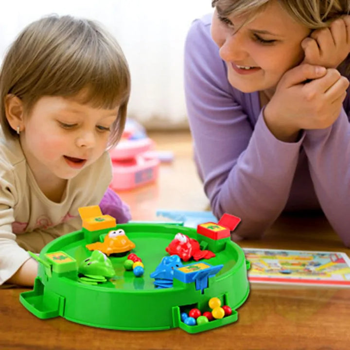 Lustiges Brettspiel „Bohnen essender Frosch“: Interaktives Familien- und Lernspielzeug für Kinder