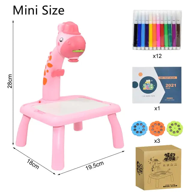 Mini-Kunsttisch-Set für Kinder