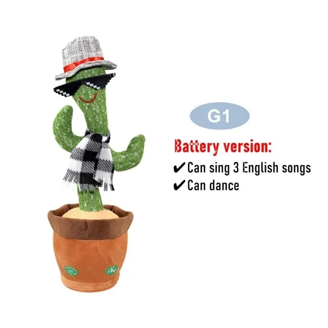 Dancing Cactus Electronic Plush Toys