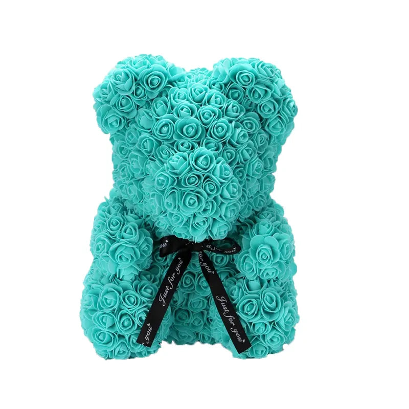 Flower Rose Teddy Bear