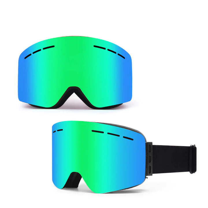 Anti-Fog Ski Goggles with Magnetic Lens