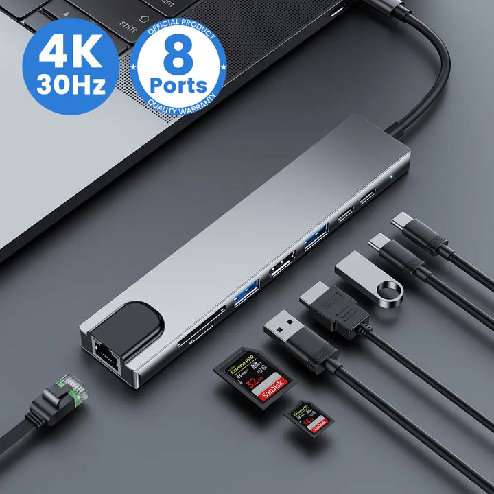 USB-C Multi-Hub Docking Station