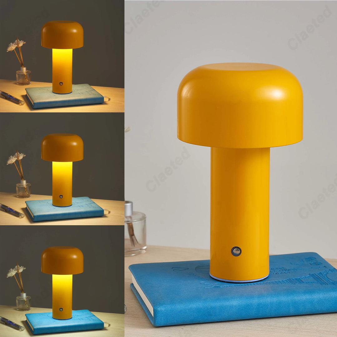 Pilz Tischlampe