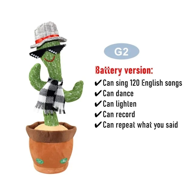 Dancing Cactus Electronic Plush Toys