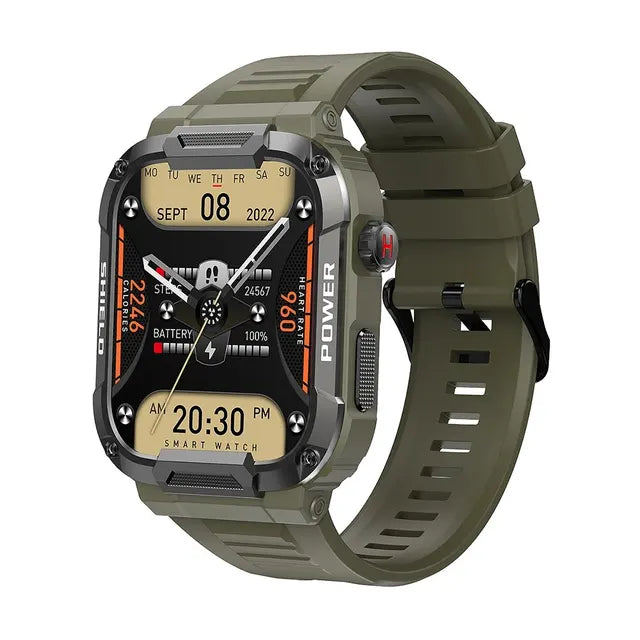 Outdoor Militär Smart Watch Herren