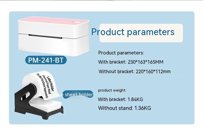 Phomemo PM241-BT: Bluetooth Label Printer