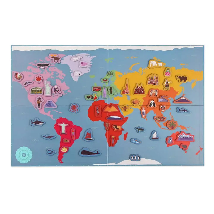 Hello World! Magnetic World Map