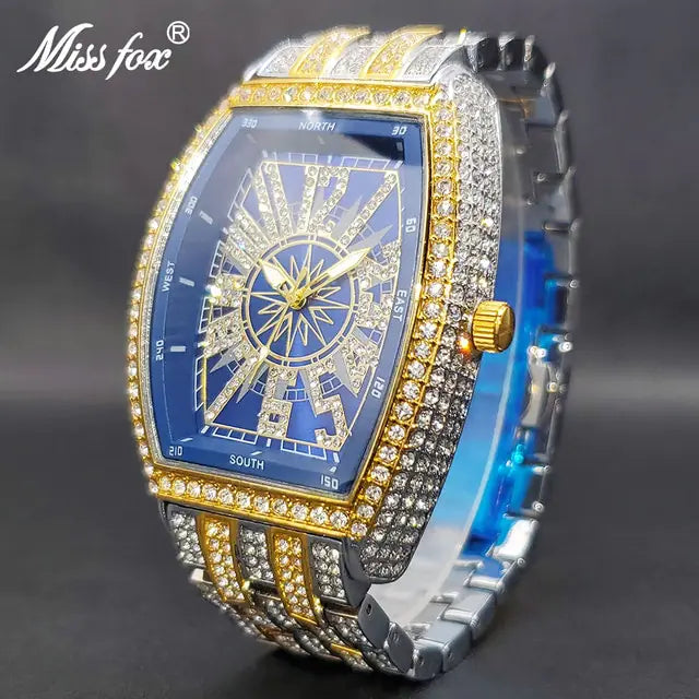 Iced Out Uhr für Männer