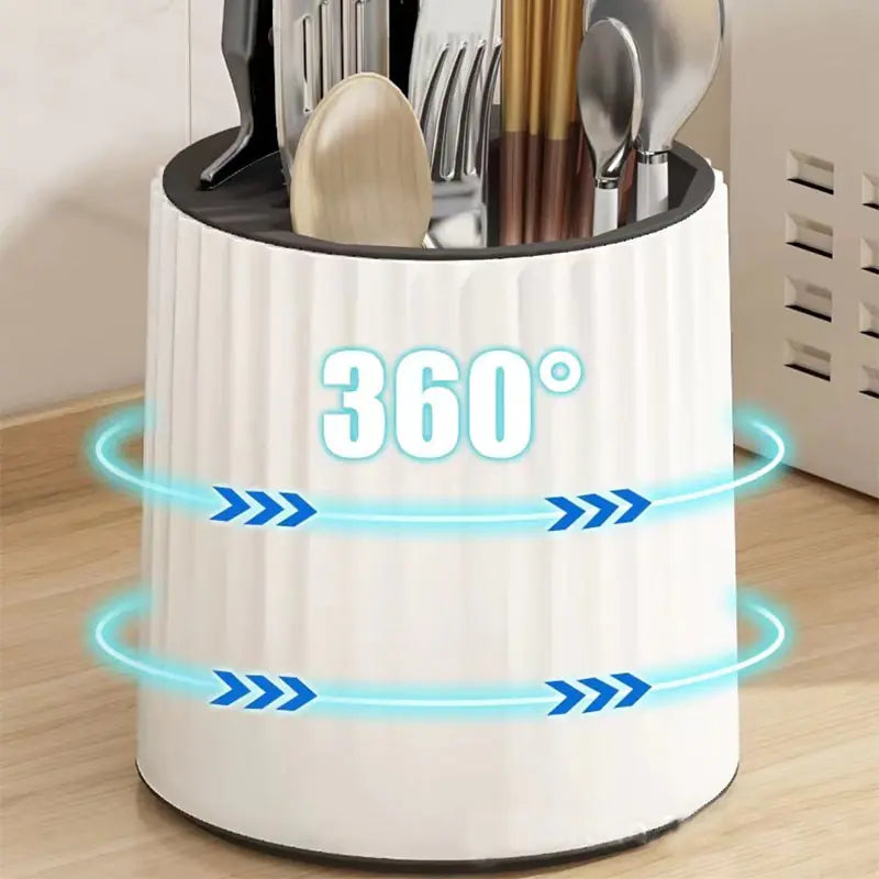 Cutlery Drain Rack Organizer