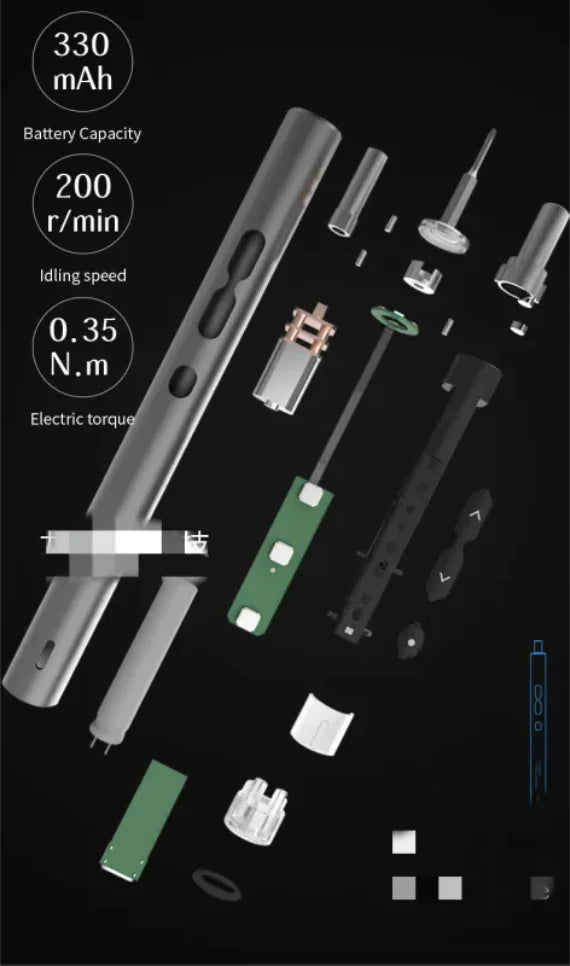 Mini Electric Screwdriver Kit