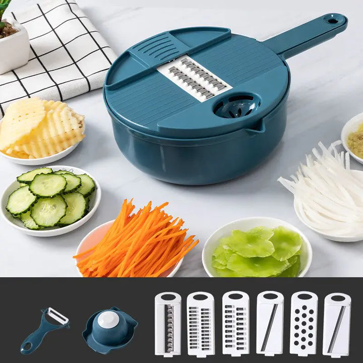 12 Pieces Vegetable Chopper Carrots Potatoes Grater