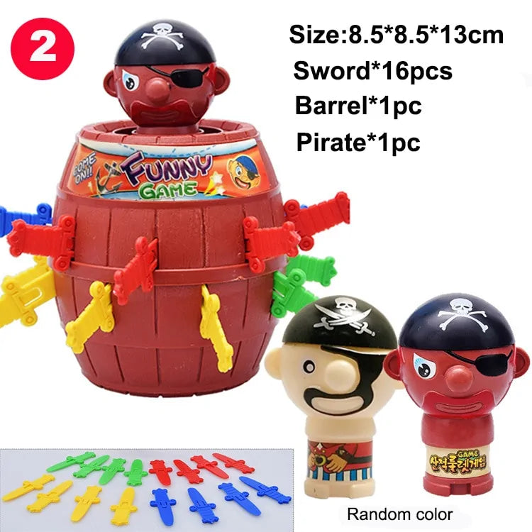 Tricky Pirate Barrel Game