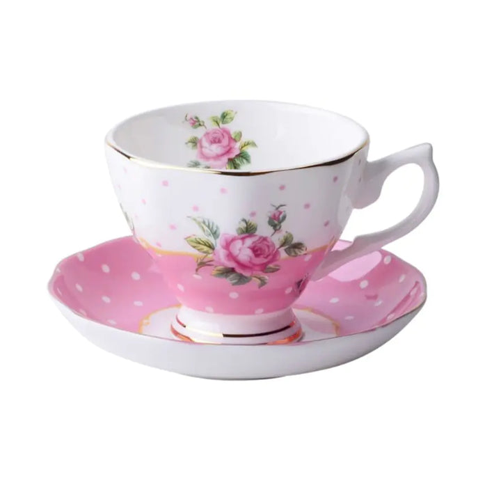 Kaffeetassen-Set aus Bone China