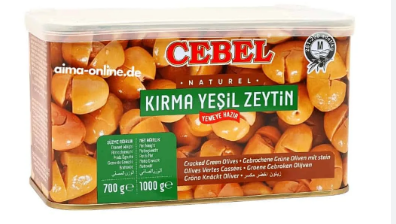 Cebel Kirma Yesil Zeytin 1000g