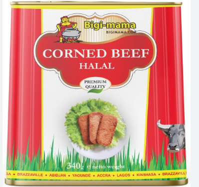 Bigi Mama Corned Beef Halal 340g